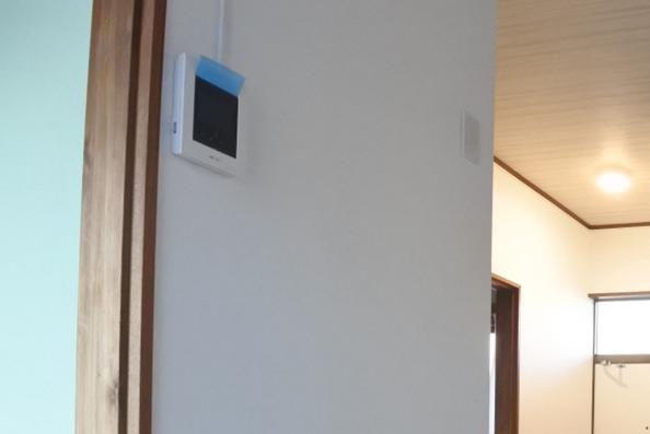 セキュリティ　来訪者を確認できるTVモニターホン