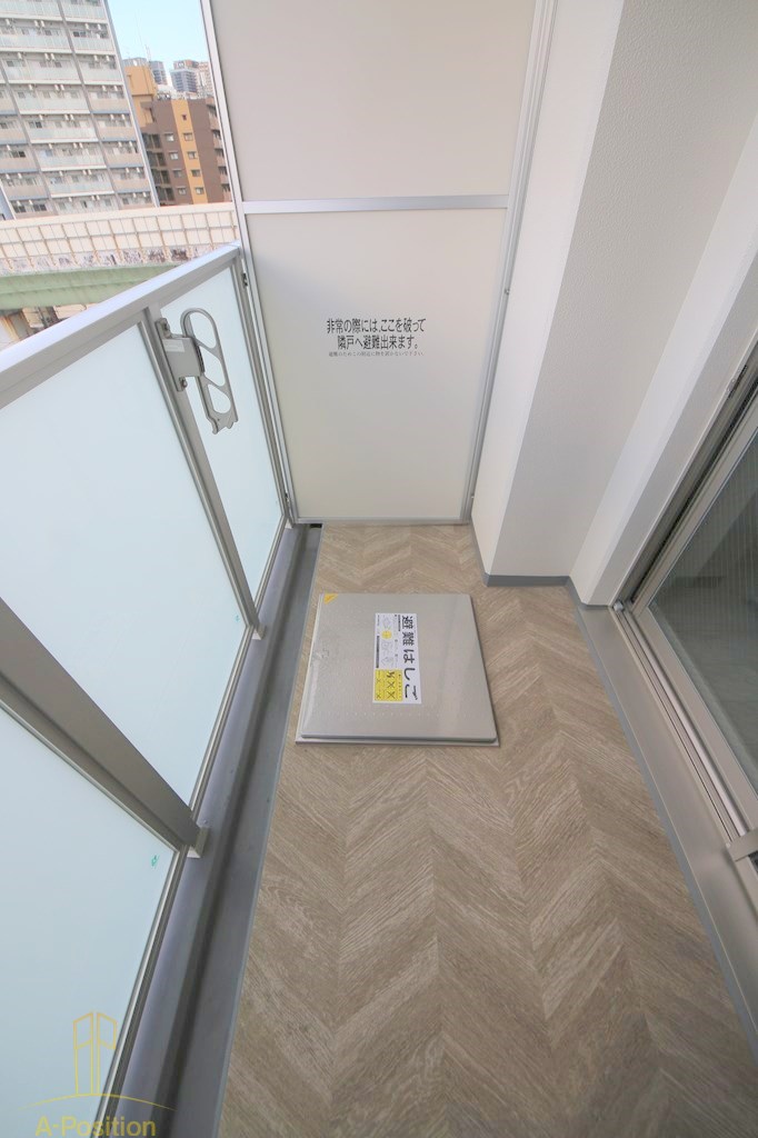 バルコニー　ミラージュパレス難波クルヴァ