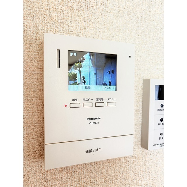 セキュリティ　自動録画ＴＶモニターホンで防犯面も安心♪