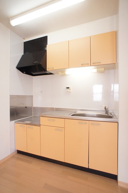 キッチン　上下収納豊富・調理スペースあり！使い勝手の良いキッチンです♪