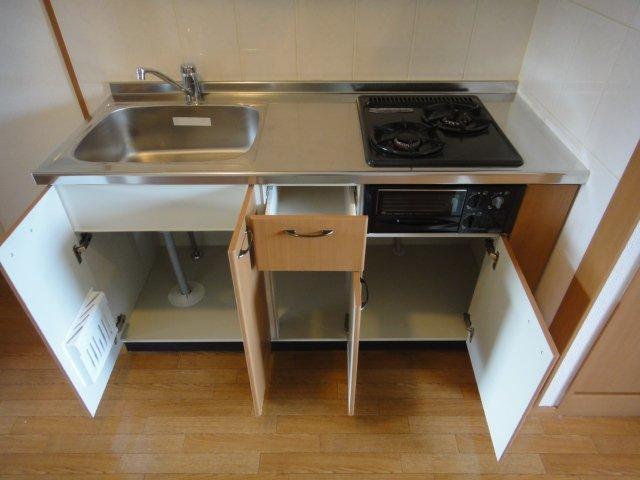 キッチン　キッチン下部収納