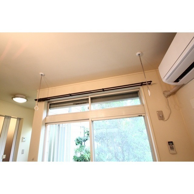 その他設備　室内物干し