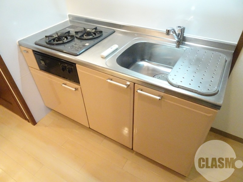 キッチン　２口コンロ付きシステムキッチン♪