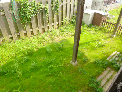 バルコニー　専用庭