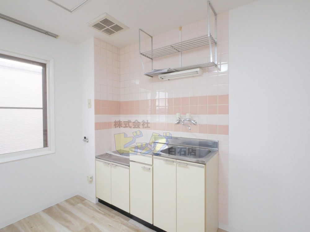 キッチン　清潔感のあるキッチンです♪