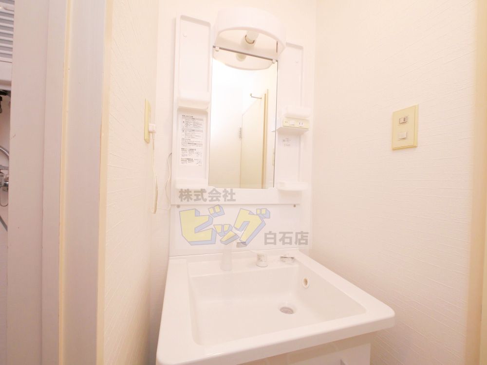 洗面設備　シャンプードレッサー付きです♪