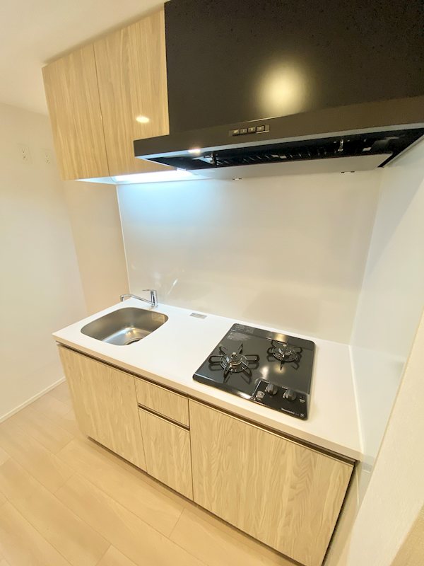 キッチン　2口ガスコンロ