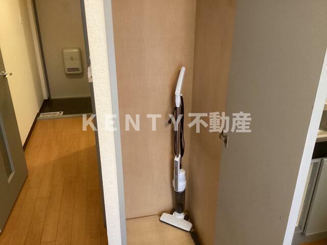 収納　収納のためのスペースです