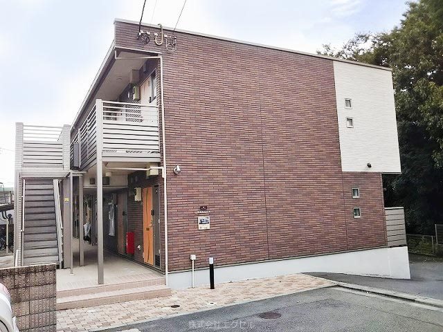 建物外観　都市ガス仕様です。