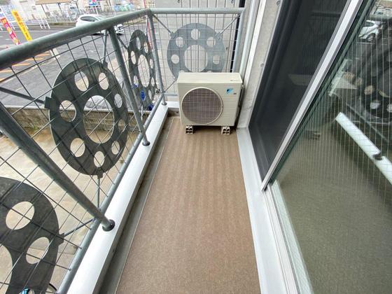 バルコニー　※別部屋の写真です