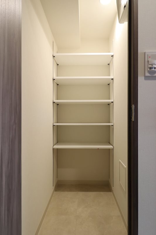 収納　たっぷりとした収納スペースです♪