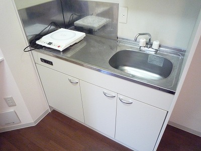 キッチン　電気コンロ１口付