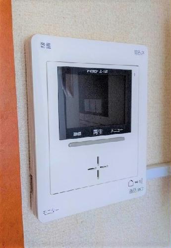 セキュリティ　モニター付きインターホン