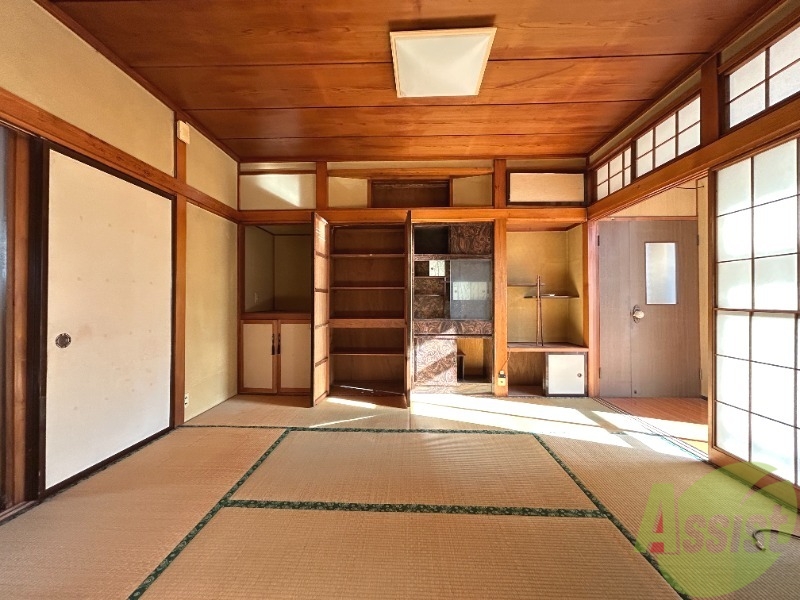 収納　収納スペースを撮影しました。荷物が多い方でも安心です。