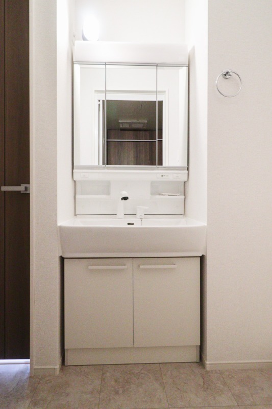 洗面設備　図面と現状に相違がある場合には現状を優先