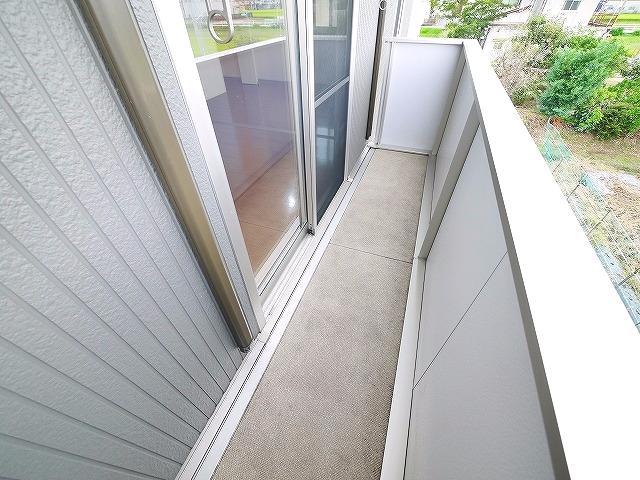 バルコニー　バルコニーがあります