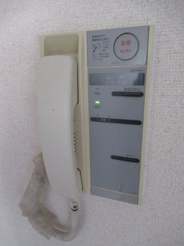 セキュリティ　インターホンです