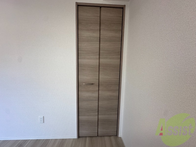 収納　洋室のクローゼットです。広さは十分そうです。