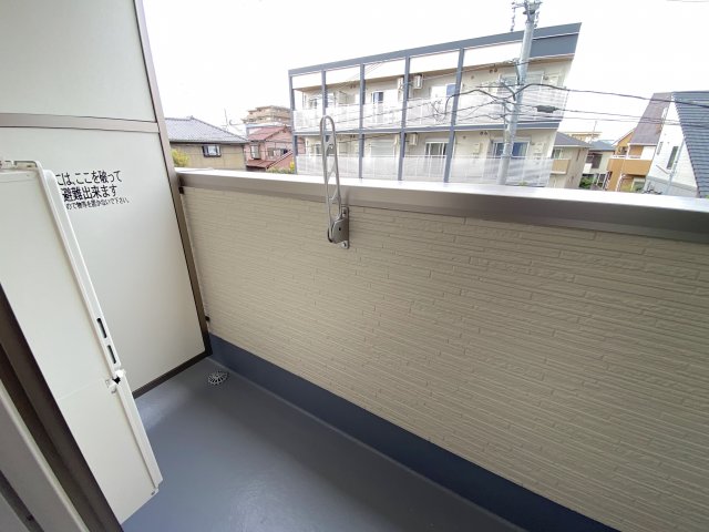 バルコニー　落ち着いた時間を過ごせるバルコニーです