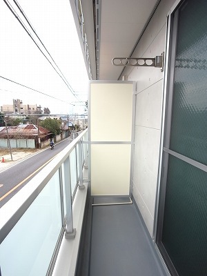 バルコニー　広々としたバルコニーです