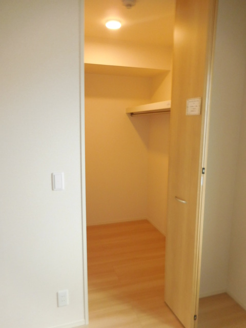 収納　ウォークインクローゼットです。