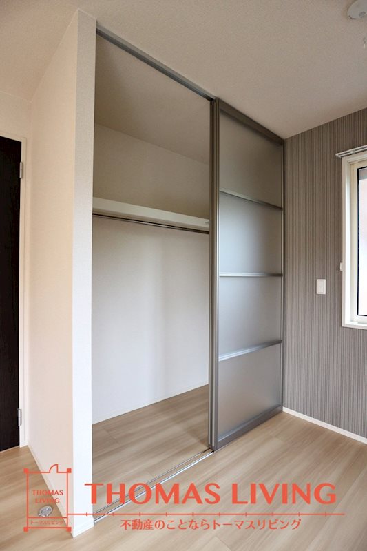 収納　広々とした収納スペース