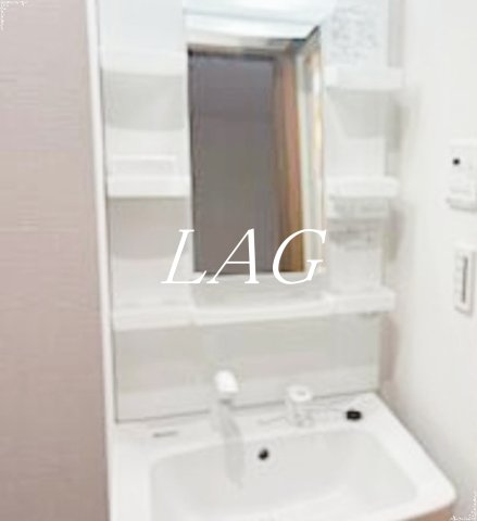 洗面設備　独立洗面台です。