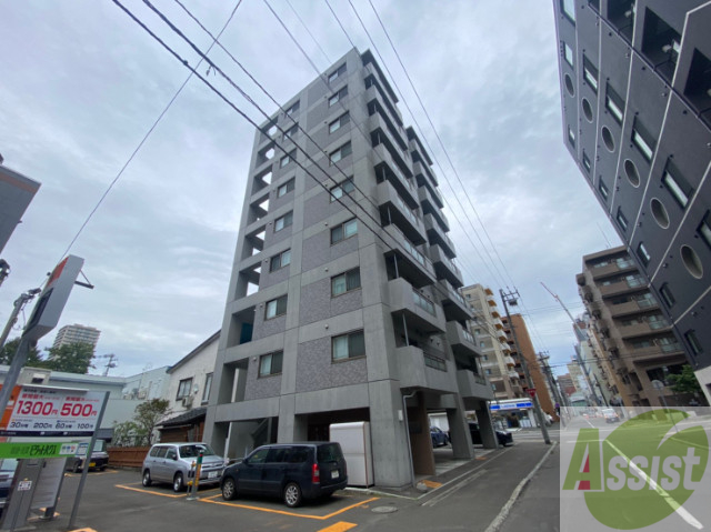建物外観　札幌市中央区北一条西「アヴェニュ近美前」