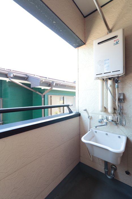 バルコニー　ペットシャワー☆