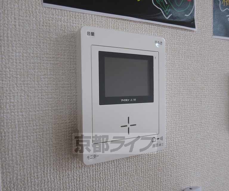 セキュリティ　モニターつきで安心！