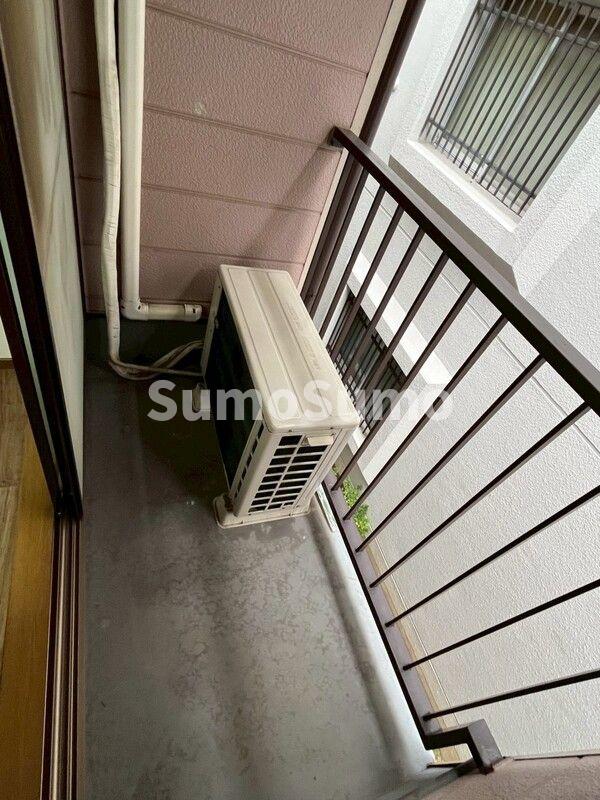 バルコニー　広々としたバルコニーです