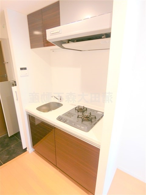 キッチン　2口ガスシステムキッチン