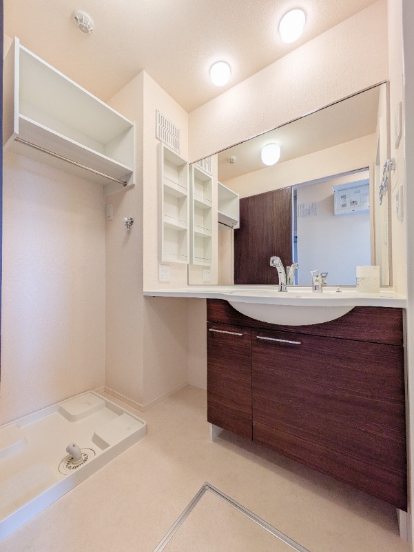 洗面設備　図面と現状に相違がある場合には現状を優先