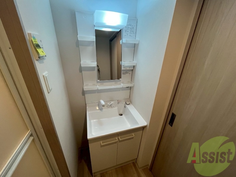 洗面設備　シャンプードレッサーで身支度もラクラクです！