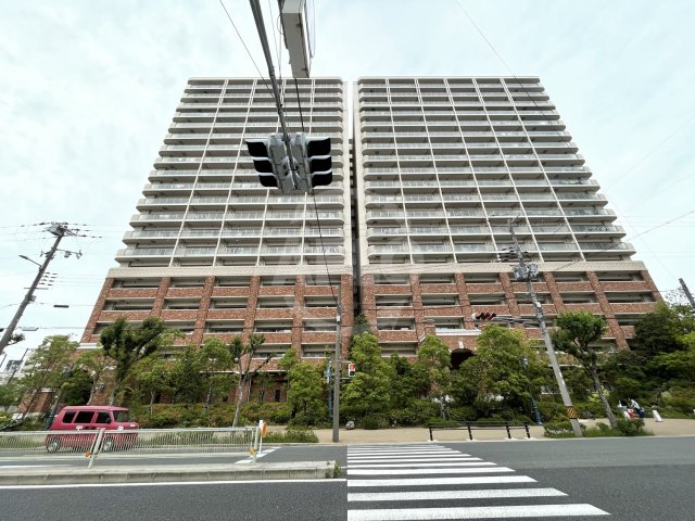 建物外観　リバーガーデン福島木漏れ日の丘CD棟　外観