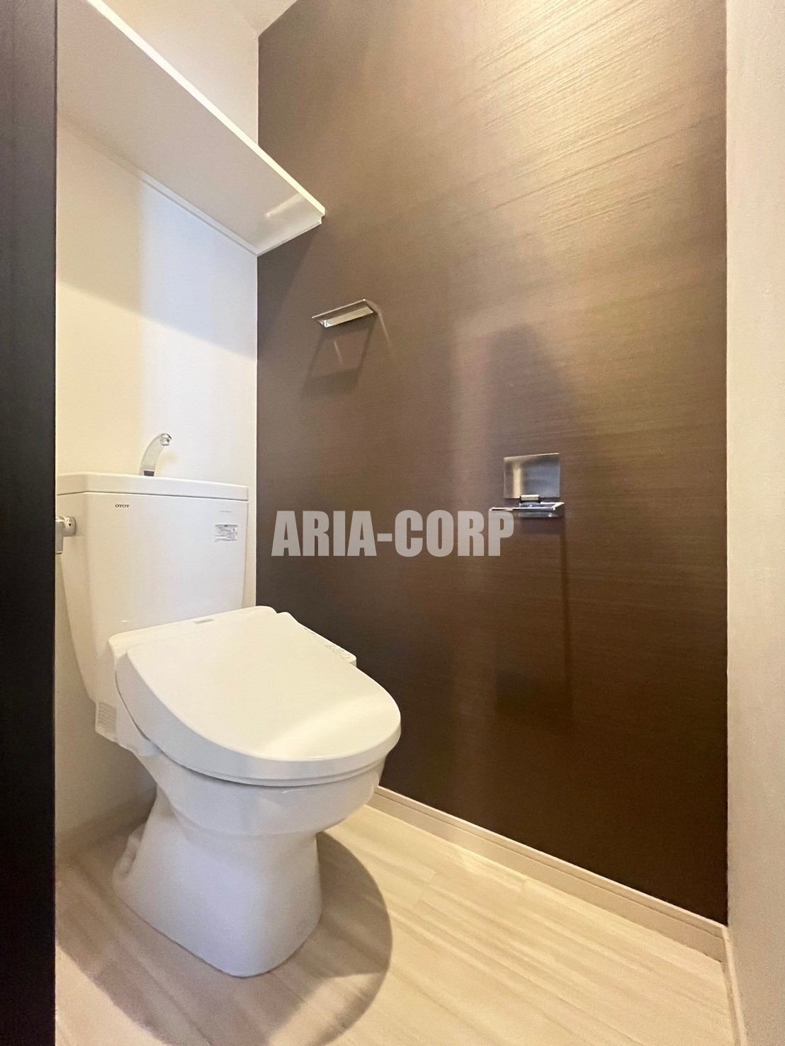 トイレ　清潔感のあるウォシュレット対応のWC♪