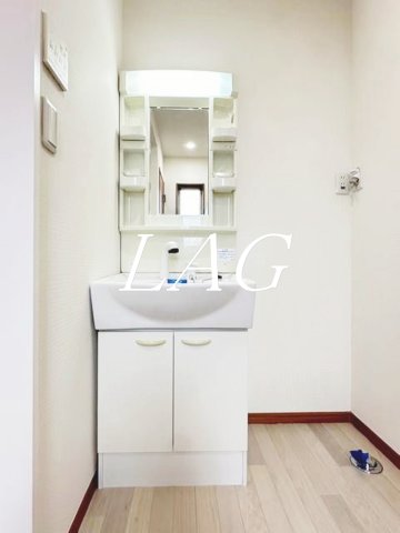 洗面設備　洗面台です。