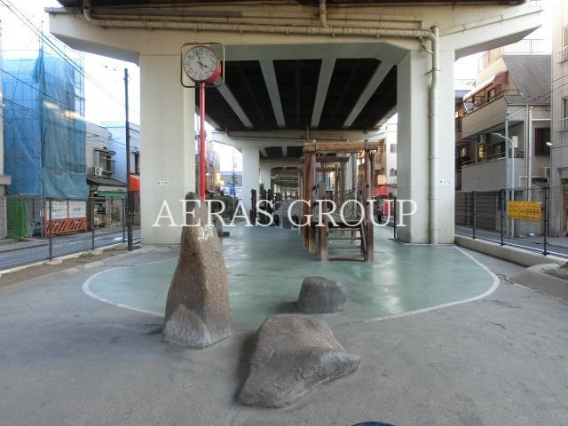 公園　六間堀緑地（公園）まで150m