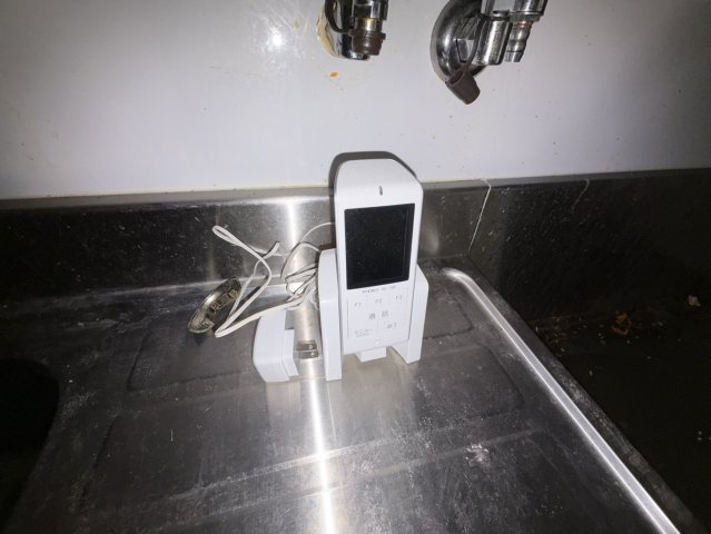 セキュリティ　ワイヤレスTVモニターホンです