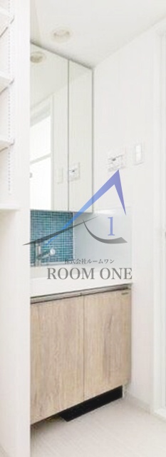 洗面設備　洗面台です。