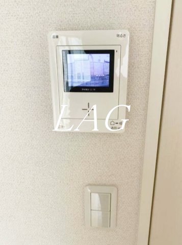 セキュリティ　モニター付きインターフォンです。