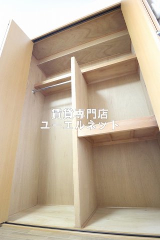 収納　クローゼット付きでお部屋もスッキリ♪