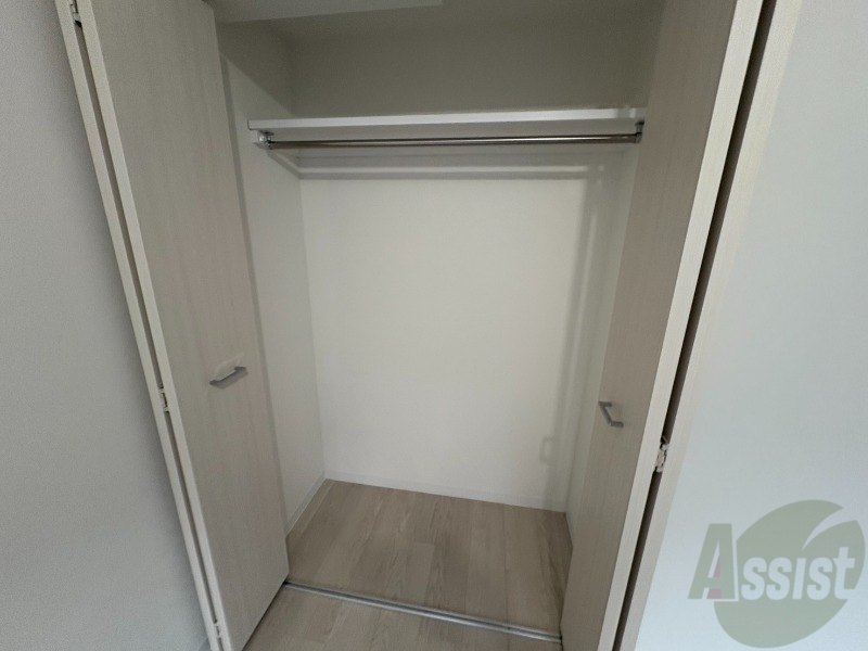 収納　クローゼットがありました。お洋服や荷物はここへ