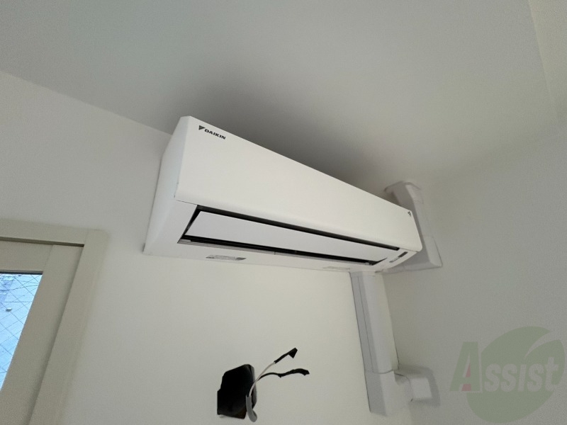 その他設備　エアコンが設置してありますので、寒暖対策もばっちり。