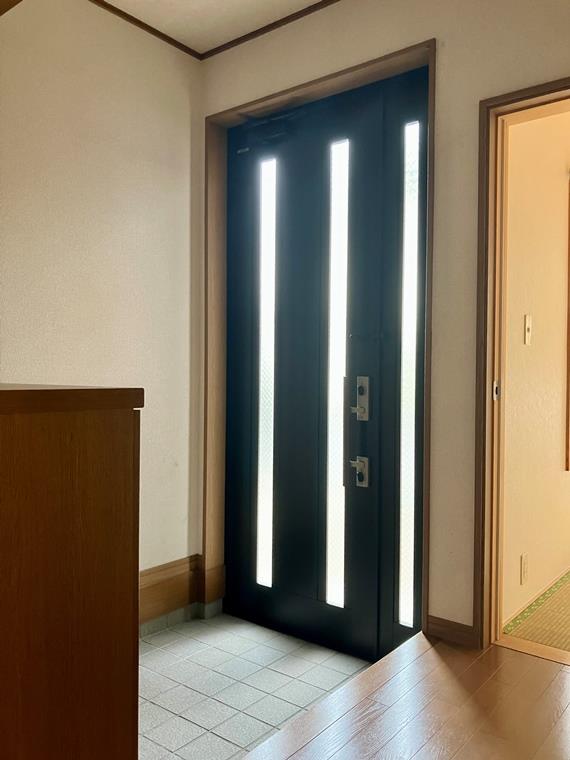 玄関　ゆったりとした玄関です