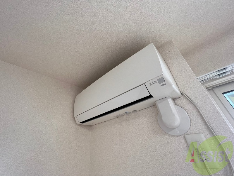 その他設備　エアコンが設置されているので各季節を快適に過ごせそうですね。