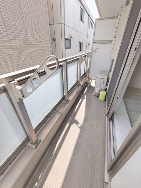 バルコニー　他号室参考写真です