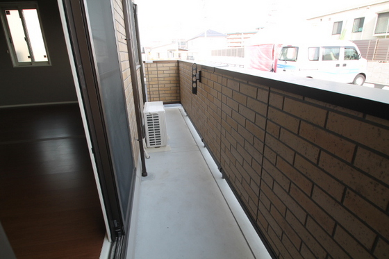 バルコニー　※別部屋の写真です