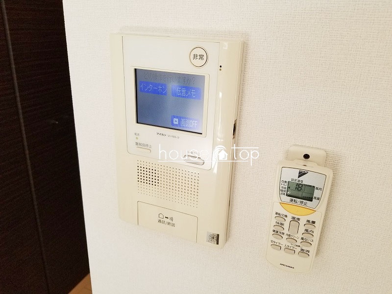 セキュリティ　ＴＶモニターホン！オートロックの解除も出来ますよ♪