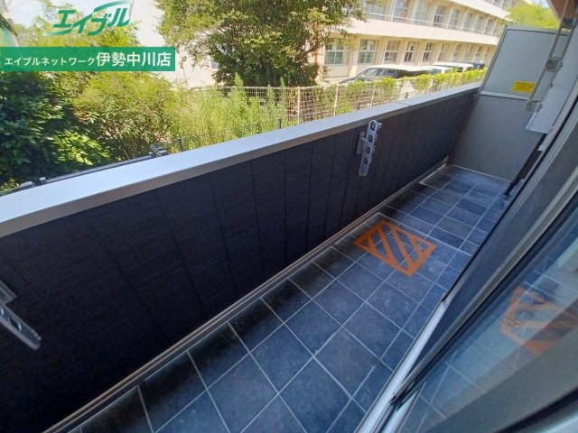 バルコニー　別部屋参考写真です。